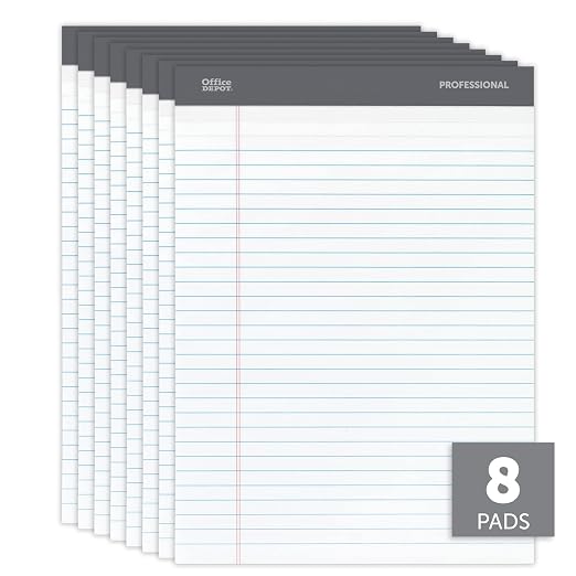 Office Depot Professional Legal Pad, 8 1/2in. x 11 3/4in., Legal Ruled - Image 3