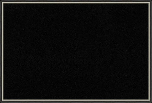 Amanti Art Black Cork Board for Wall, 25x37 Vision Board with Black Wood Frame, Large Corkboard Office Decor for Home Organization, Modern Corkboard Pinboard to Display Items for Home Organization in-DeskLoop Office