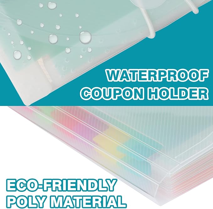 H4D Check Size 13 Pocket Expanding File Folder, Accordion File Organizer Wallet - Image 5