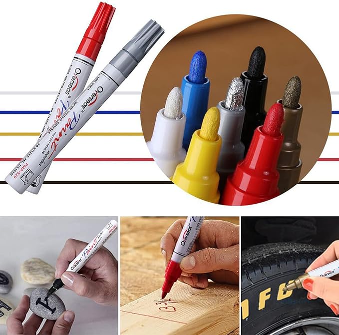 TFIVE Paint Pens Paint Markers on Almost Anything Never Fade Quick Dry and - Image 4