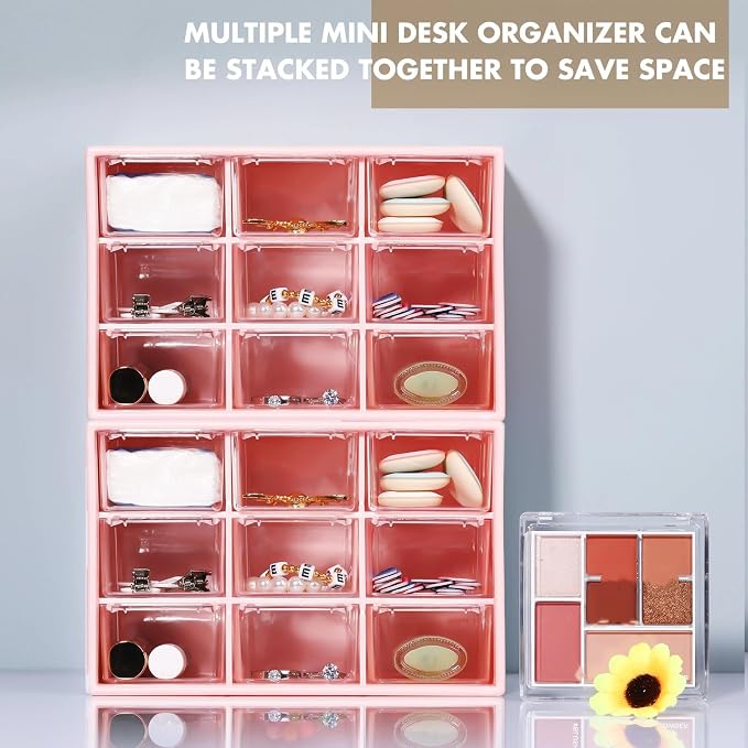 Amyhill 6 Pcs Mini Drawer Organizer Small Organizer - Image 6