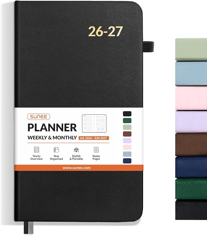 SUNEE 2026-2027 Pocket Weekly Planner by SUNEE