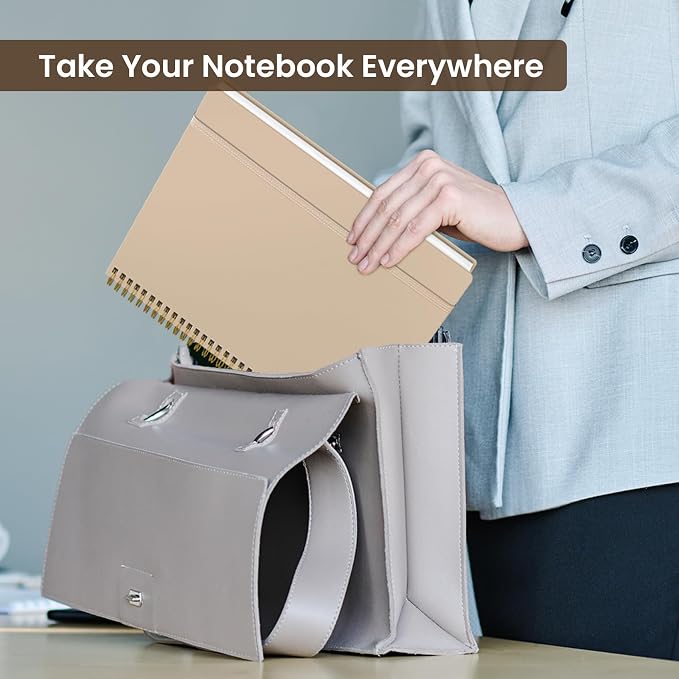 Taja Spiral Lined Notebook, 8.5"x11" Notebooks - Image 7