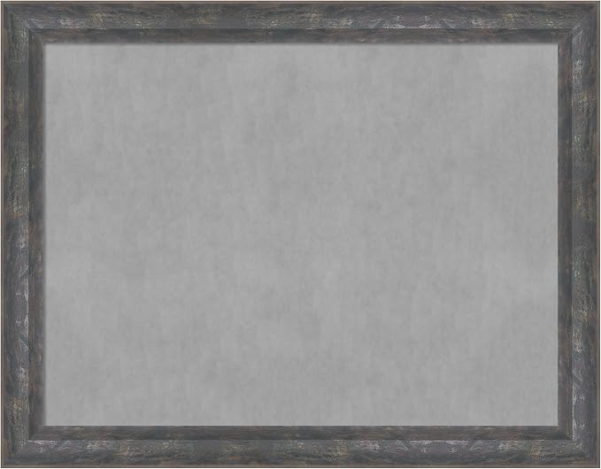 Amanti Art Grey Framed Magnetic Board 21x27 Medium Vision Board by AmantiArt