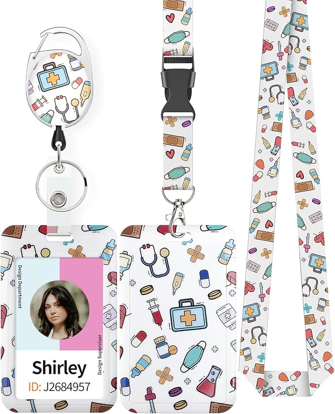 Uniclife Nurse Badge Holder Sliding Badge Holder by UnicLife