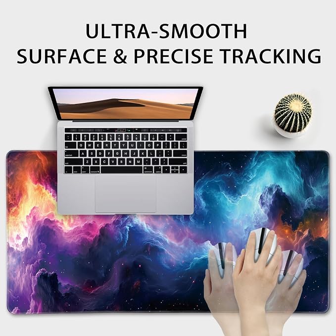 Large Gaming Mouse Pad 31.5"x15.7"｜XXL Desk Mat, Non-Slip Rubber Base & - Image 5