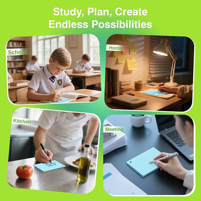 250 Count Blue Index Cards - Image 7