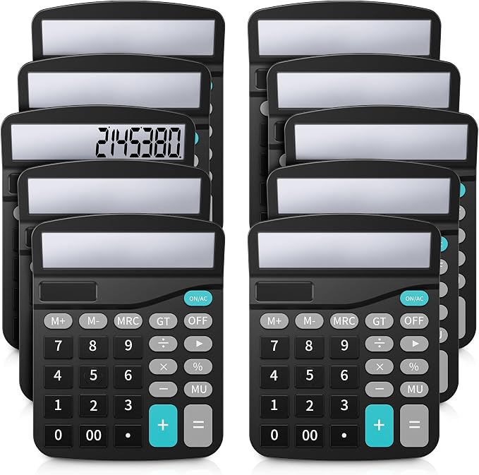 Lichamp Desk Calculators with Big Buttons and Large Display, Office Desktop by Lichamp