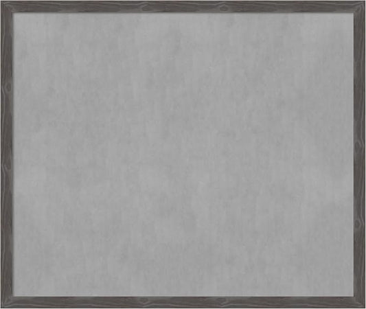 Amanti Art Grey Framed Magnetic Board 43x51 Oversize Vision Board by AmantiArt
