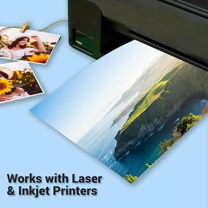 Cardstock Paper, 120 Sheets Card Stock, 200GSM Thick Printer Paper 8.5x11 - Image 5