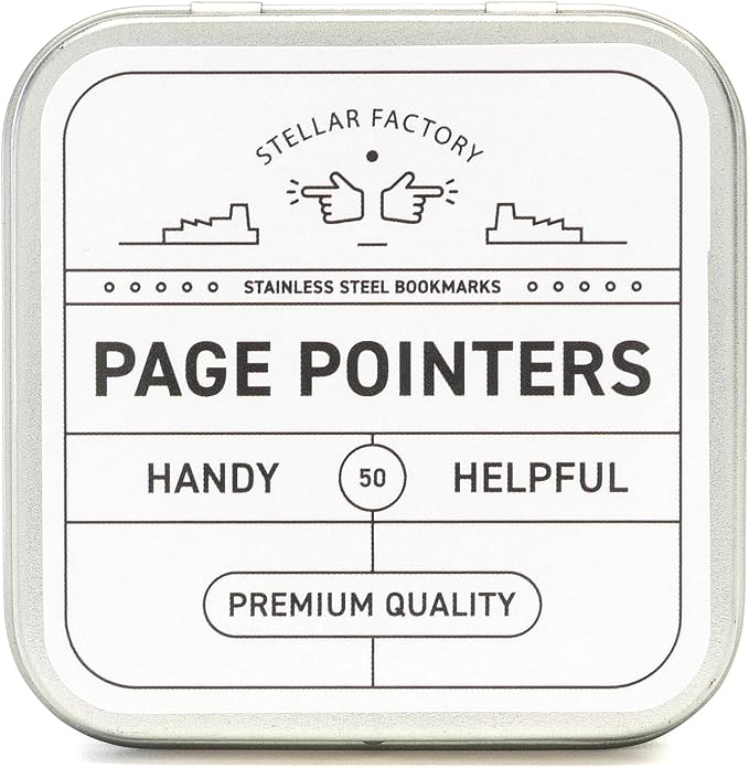 Stellar Factory Book Darts Page Pointer | Stainless Steel Line Markers - Image 4
