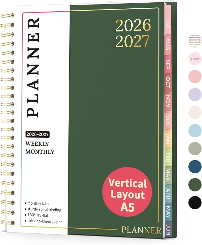 Teacher Planner 2026-2027, Forvencer Academic Planner 2026-2027, Jul 2026 by Forvencer