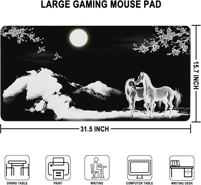Large Mouse Pad, Waterproof Extra Large Mousepad - Image 3