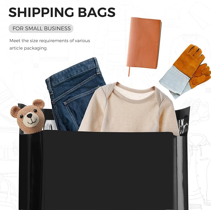 Metronic 1000PC Poly Mailers 12X15.5, Sturdy Shipping Bags - Image 7