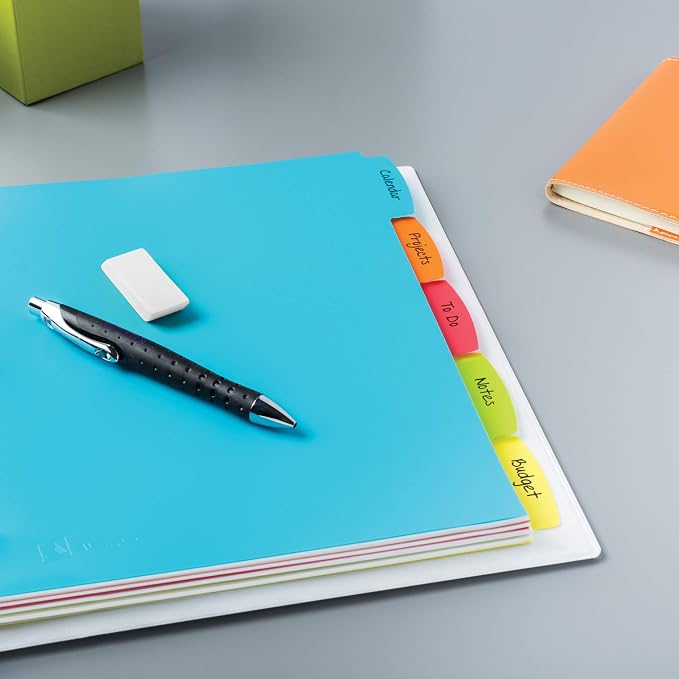 Avery Big Tab Write & Erase Durable Plastic Dividers, 5-Tab Set, 3 Sets - Image 7