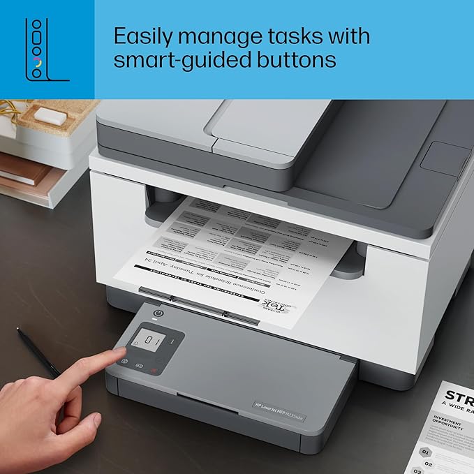HP Laserjet MFP M235sdw All-in-One Laser Wireless Printer, Scan/Copy, Black & White, Duplex, Best for Office-DeskLoop Office