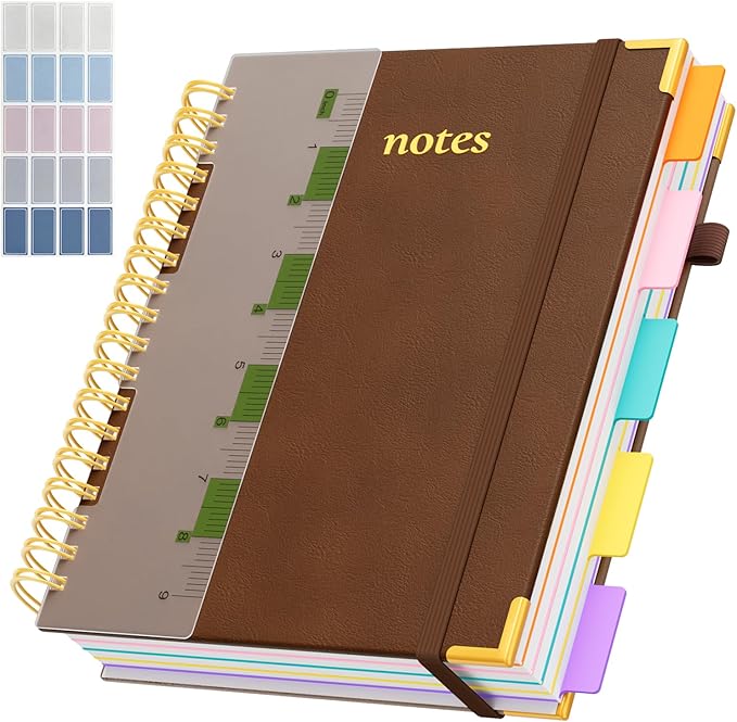 Line Hardcover Spiral Notebook by XYark
