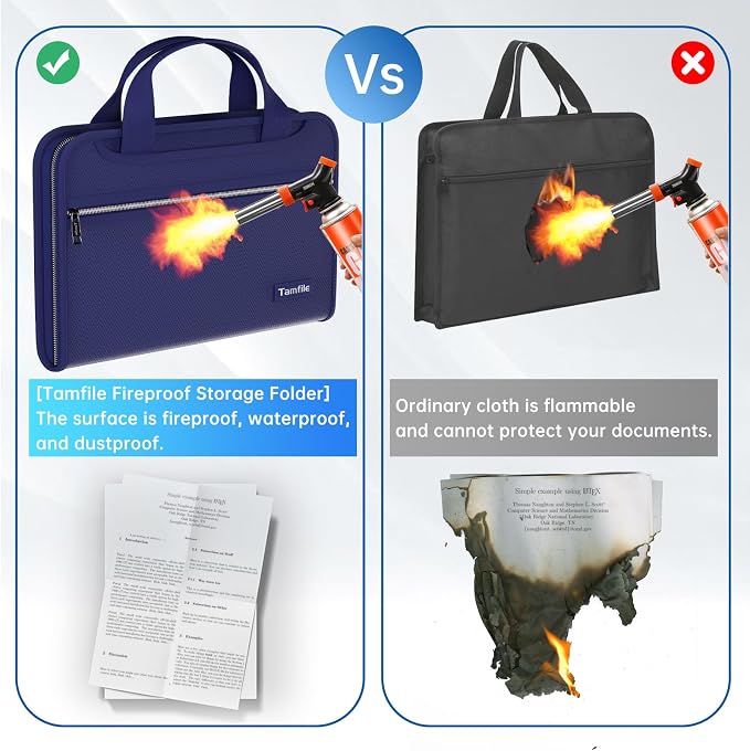Fireproof Accordion File Organizer - Image 6