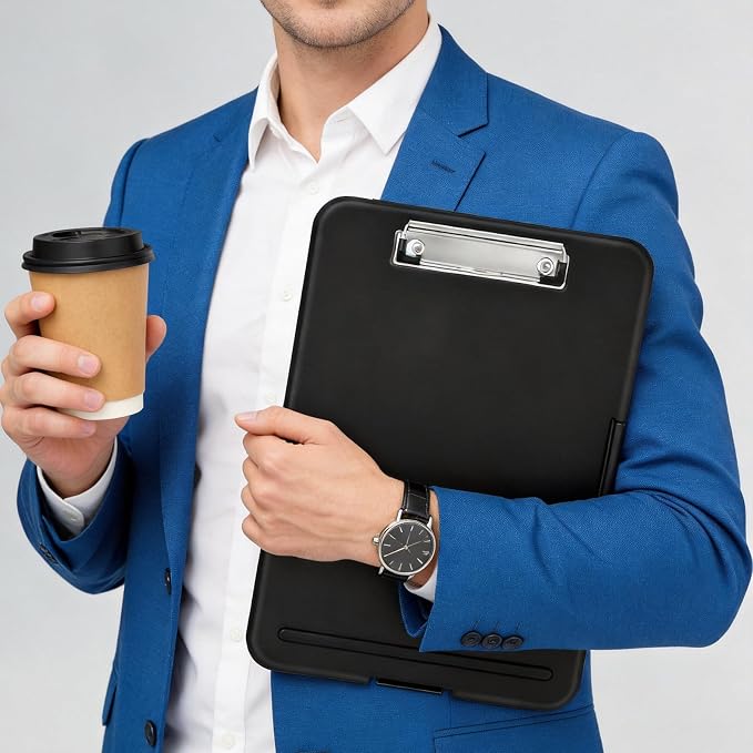 6 Pack Clipboard with Storage, High Capacity Storage Clipboard 8.5 x 11 - Image 6