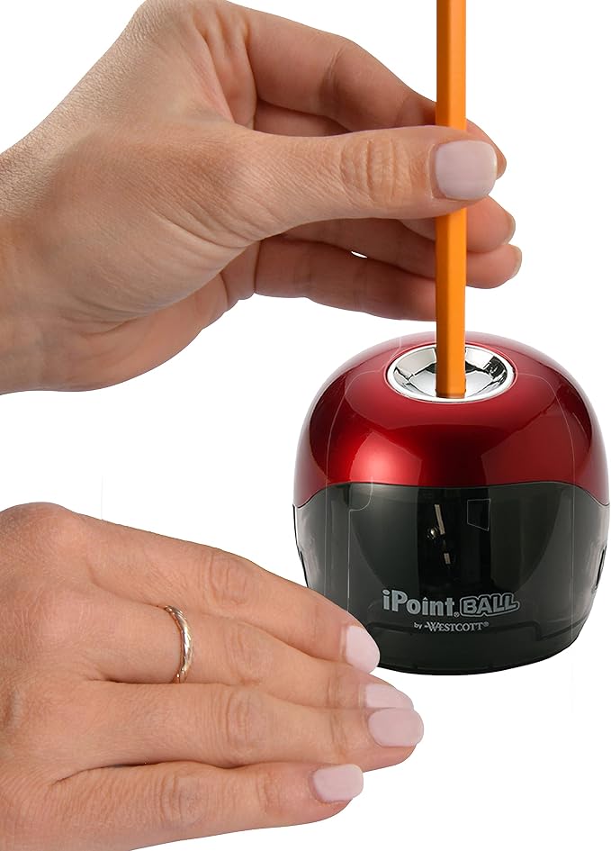 Westcott iPoint Ball Battery Pencil Sharpener - Image 3
