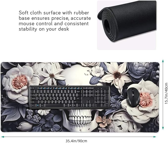35.4 x 15.7 in, Waterproof XXL Large Mouse Pad - Image 2