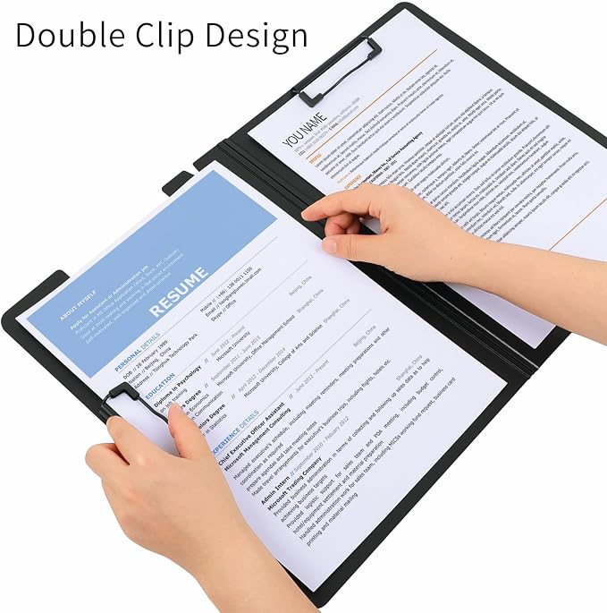 A4 Clipboard, 10 Pack Foldable Clipboards - Image 5