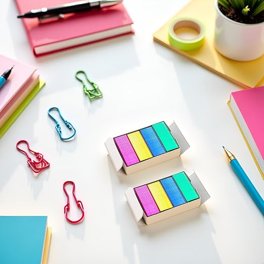 2 Box Mini Color Staples DIY Shop Stapler Refills Standard Book Mini Color - Image 5
