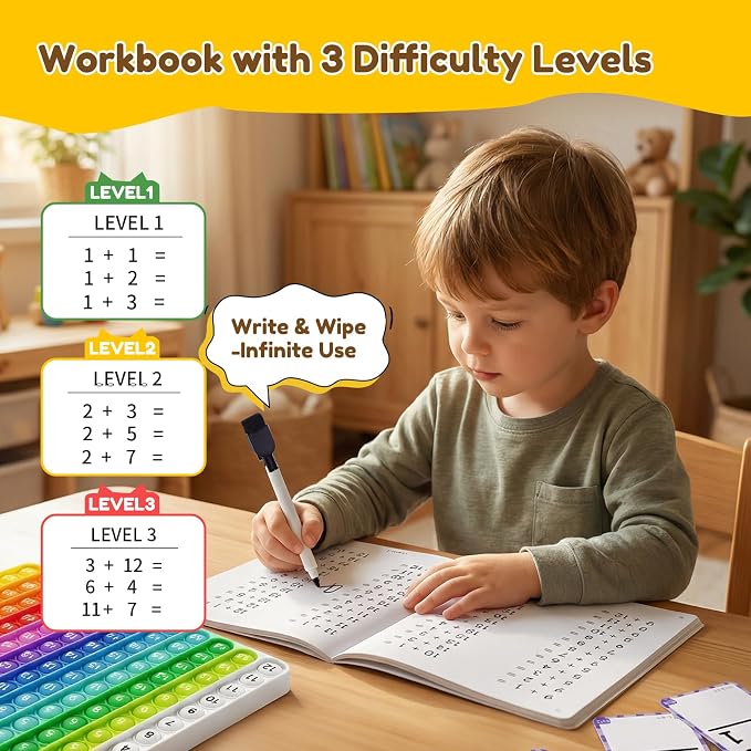 JoyCat Addition and Subtraction Flash Cards - Image 4