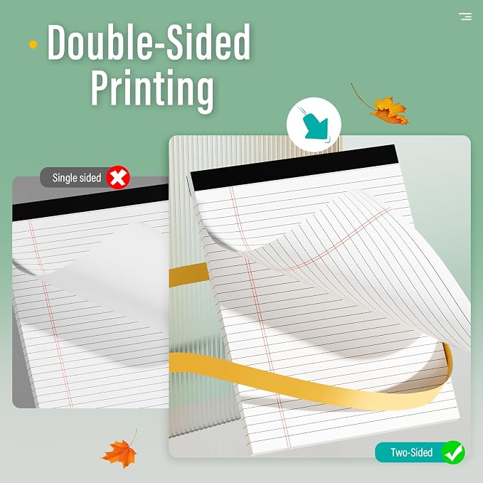 24 Pack Legal Pads 8.5 x 11 Note Pads 8.5 x 11 Inch Notepad 720 Sheets Writing - Image 3