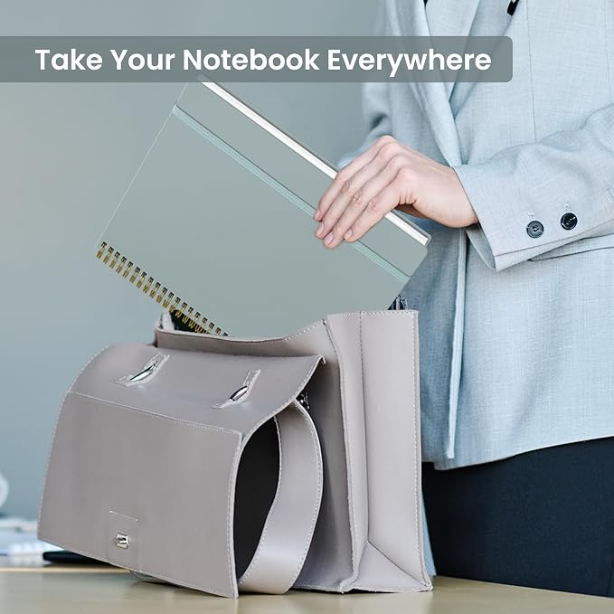 Taja Spiral Lined Notebook, 8.5"x11" Notebooks - Image 7