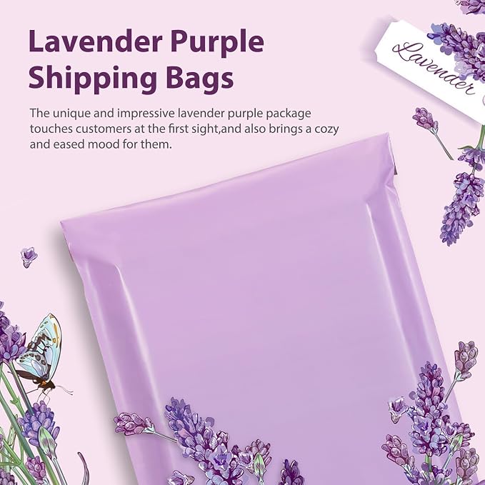 Fuxury Poly Mailers 14.5x19'' 50 Pcs, Waterproof Shipping Bags - Image 6