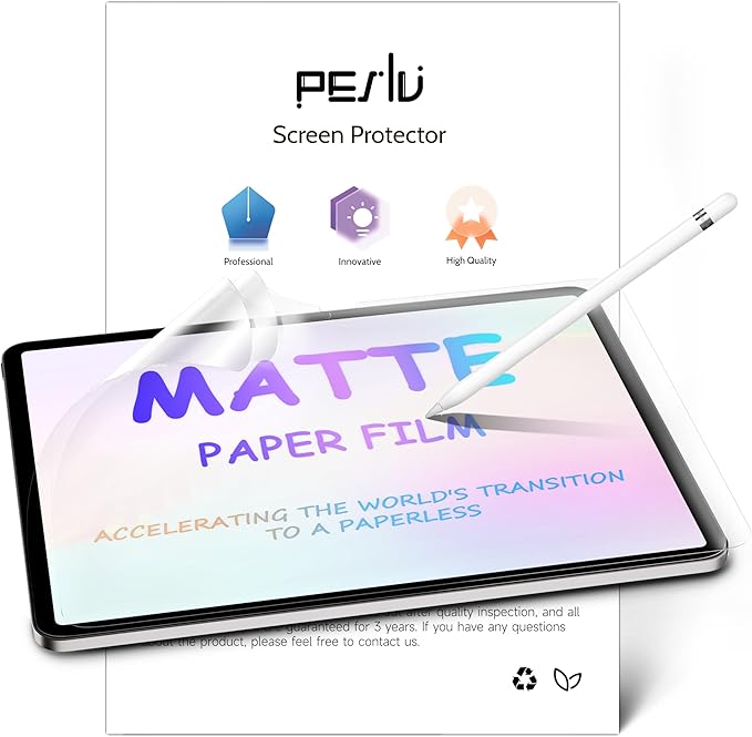 Peslv 2 Pack Like Paper Screen Protector by peslv