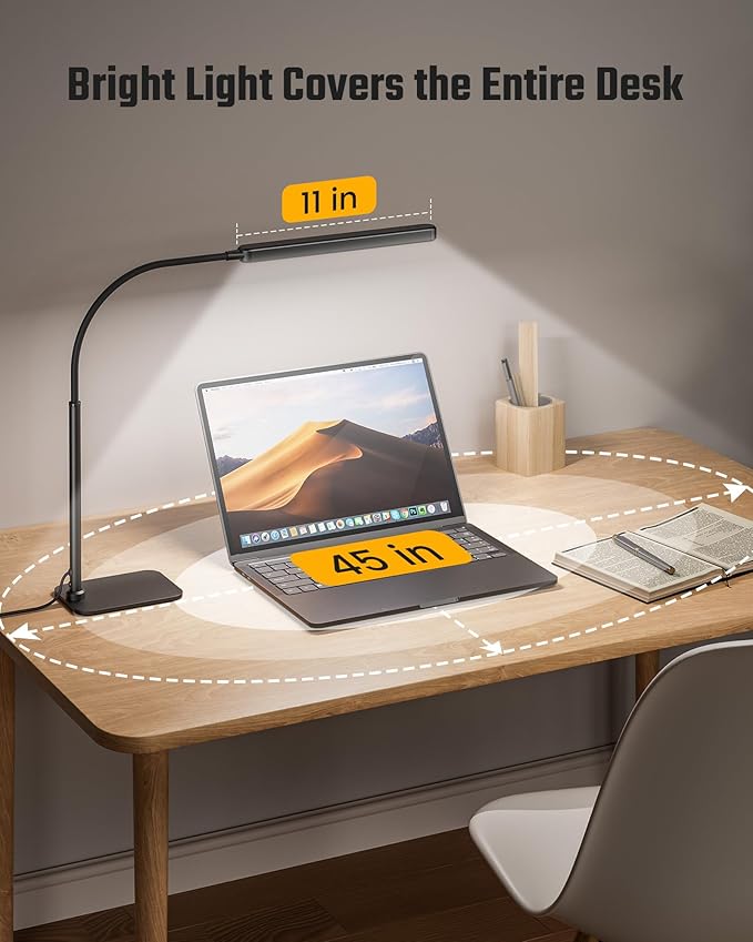 SUPERDANNY Eye-Caring LED Desk Lamp - Image 5