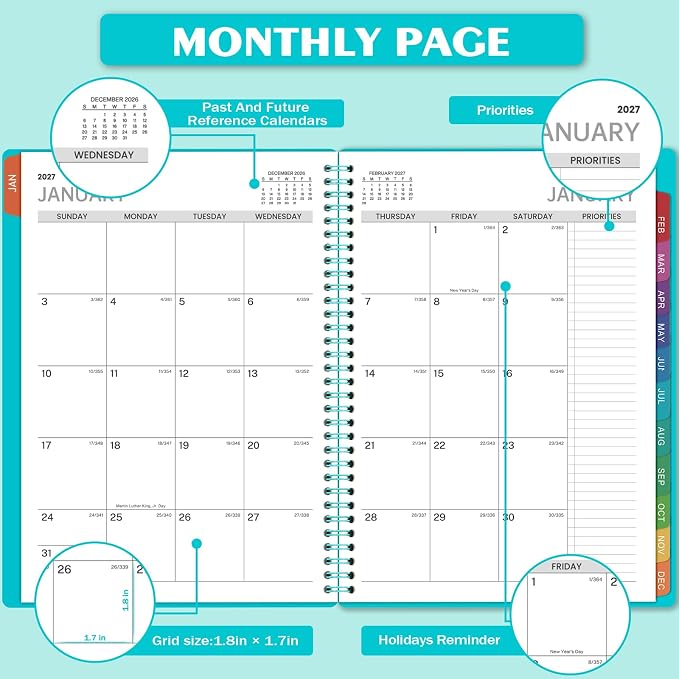 2027 Weekly Appointment Book & Planner - Image 4