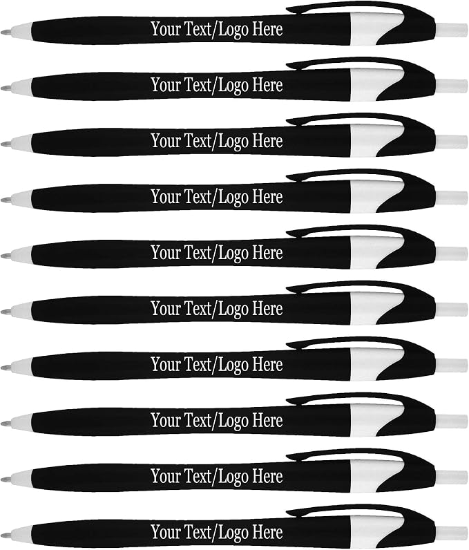 SyPen Personalized Pens With your Custom Logo or Text-500 Pack Bulk-for by Sypen