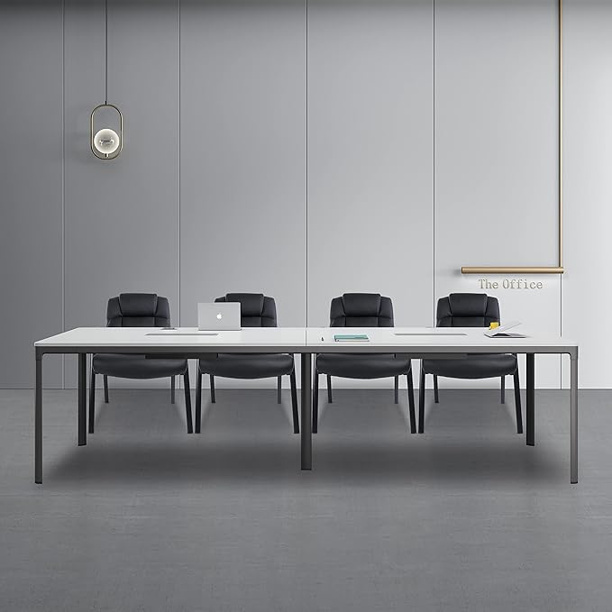 CLATINA Big & Tall 500 lb. Guest Chair, Leather Reception Chairs with Padded Arm Rest for Waiting Room Office Home and Meeting Conference-Black-DeskLoop Office