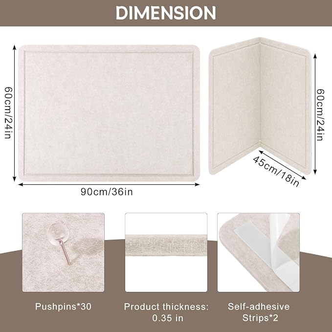 Thboxes Bulletin Board, Bedroom - Image 2