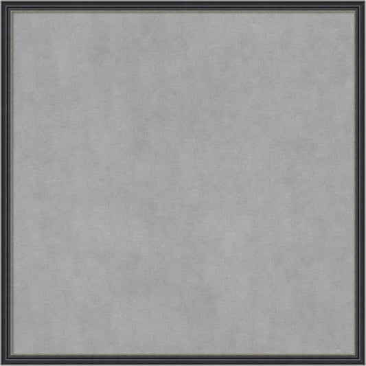 Amanti Art Black Framed Magnetic Board 25x25 Medium Vision Board by AmantiArt