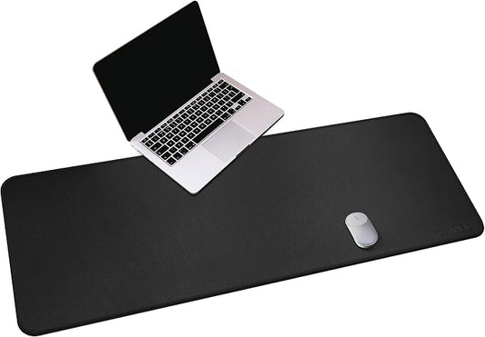 CENNBIE Leather Desk Mat, Extended Non-Slip Mouse Pad, Waterproof PU Leather by CENNBIE