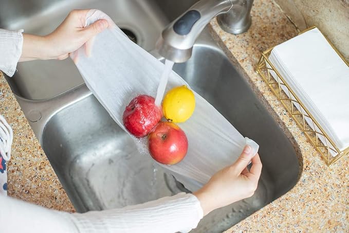 400 Paper Towels Cloth-Like Hand Tissue Paper Napkins, Disposable Hand Towels for Bathroom Guests, Disposable Face Towel for Guest, Washcloths or Dinner Napkin, Made in USA, White-DeskLoop Office