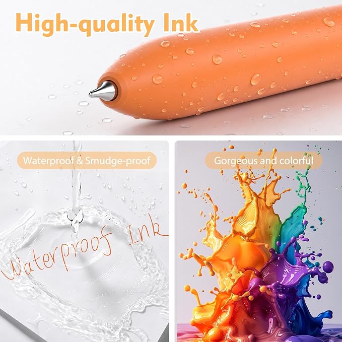 Hiacry 8Pcs Colorful Gel Pens - Image 7