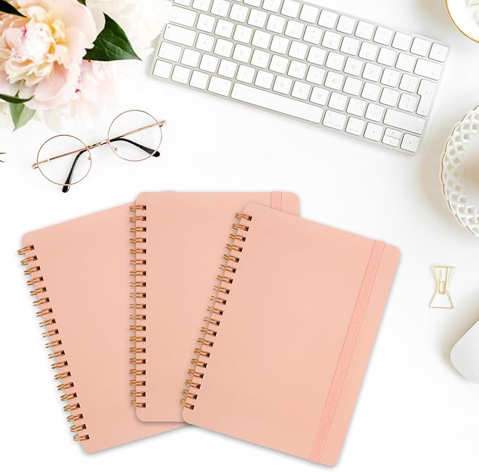 Utron 3 PCS Small Spiral Notebook 5x7, Notebooks - Image 6