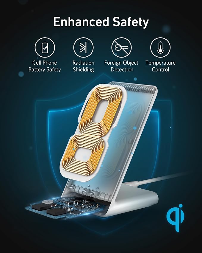 Anker 313 Wireless Charger, Qi-Certified - Image 5