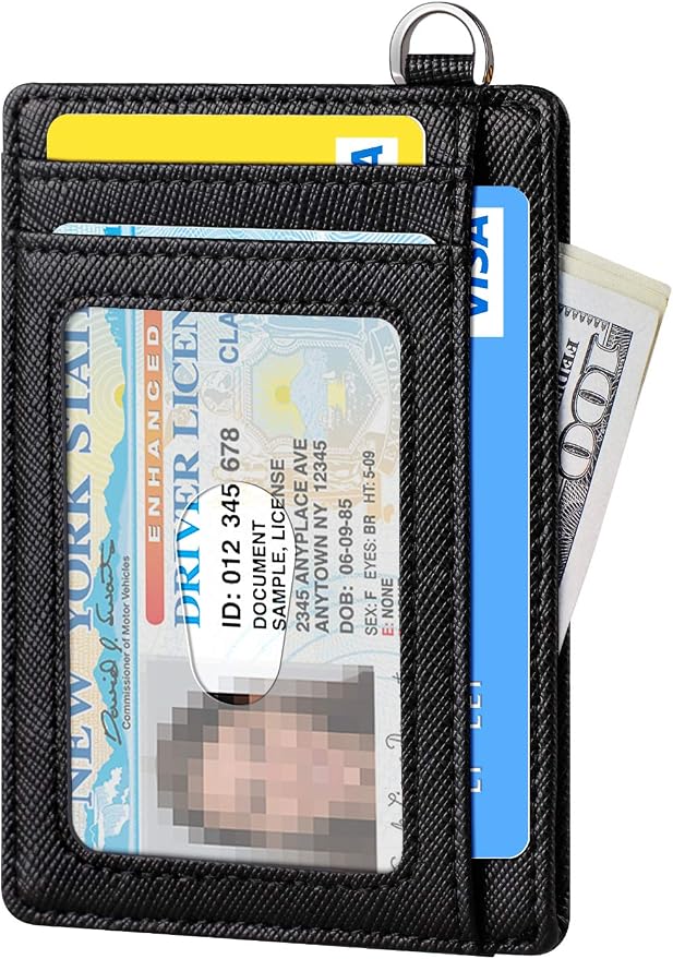 FurArt Slim Minimalist Wallet RFID Credit Card Holder - Image 2