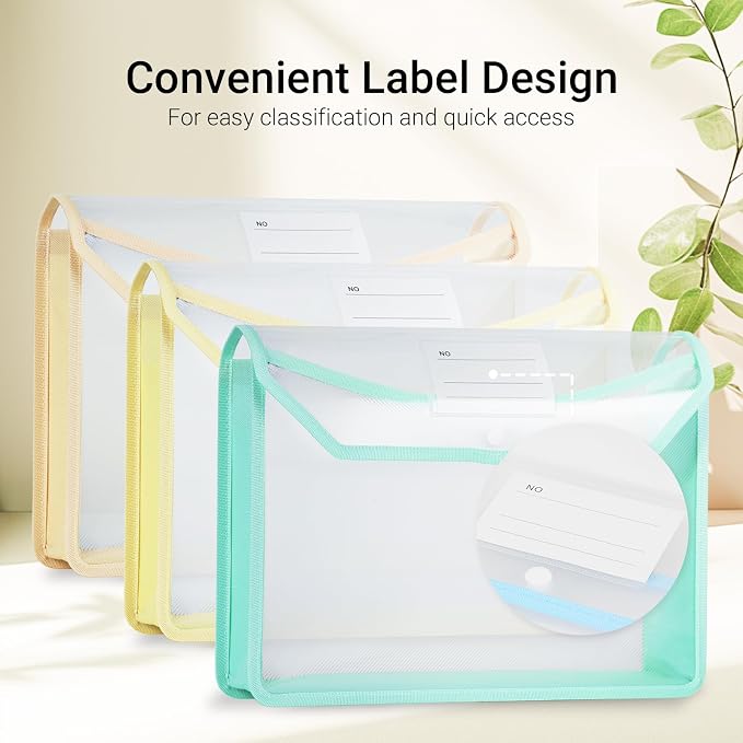 Plastic Expanding File Folder, Folders - Image 6