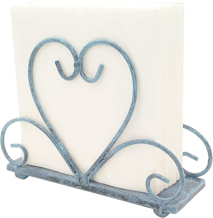 Metal Table Napkin Holder Freestanding Tissue Dispenser by Owlgift