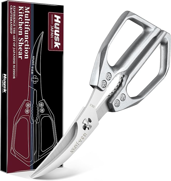 Huusk Seafood Scissors Silver by HuuskKnife