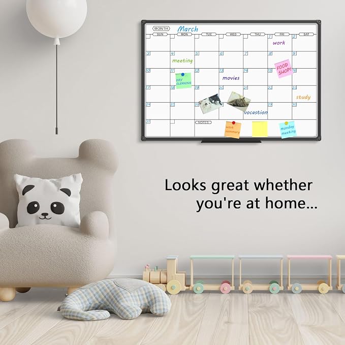 JILoffice Dry Erase Calendar Whiteboard - Image 6