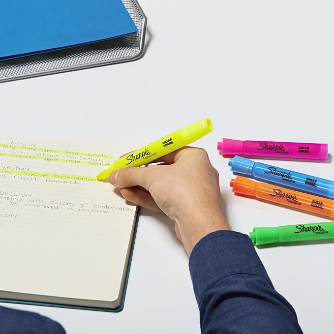 Sharpie Tank Highlighters, Chisel Tip, Essential Office & School Supplies - Image 5