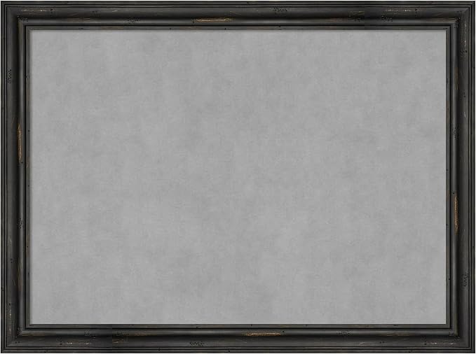 Amanti Art Black Framed Magnetic Board 23x31 Medium Vision Board by AmantiArt